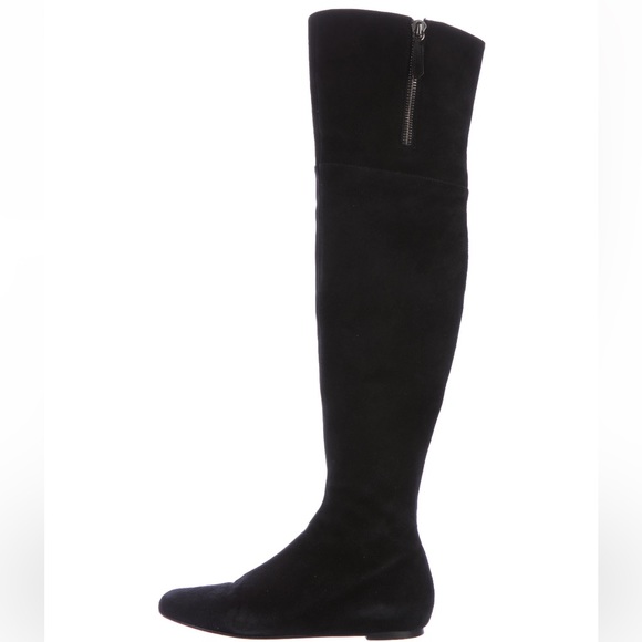 Valentino suede over knee high boots size 8 - Picture 3 of 9